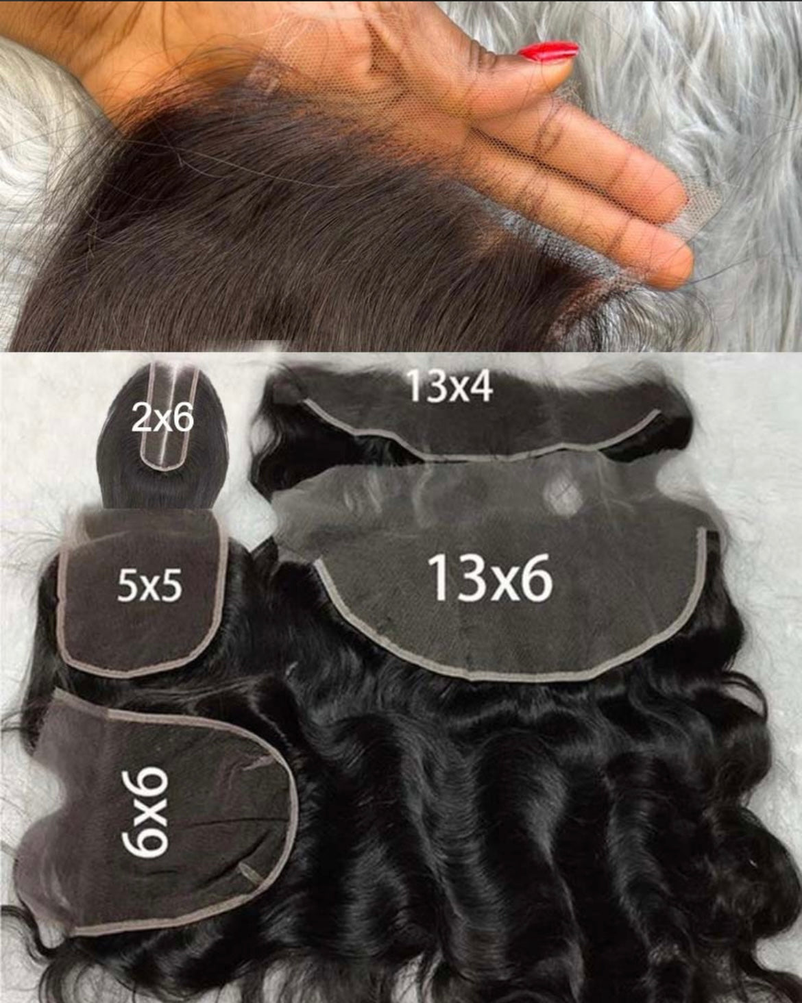 VIRGIN 5X5 HD Lace Closure