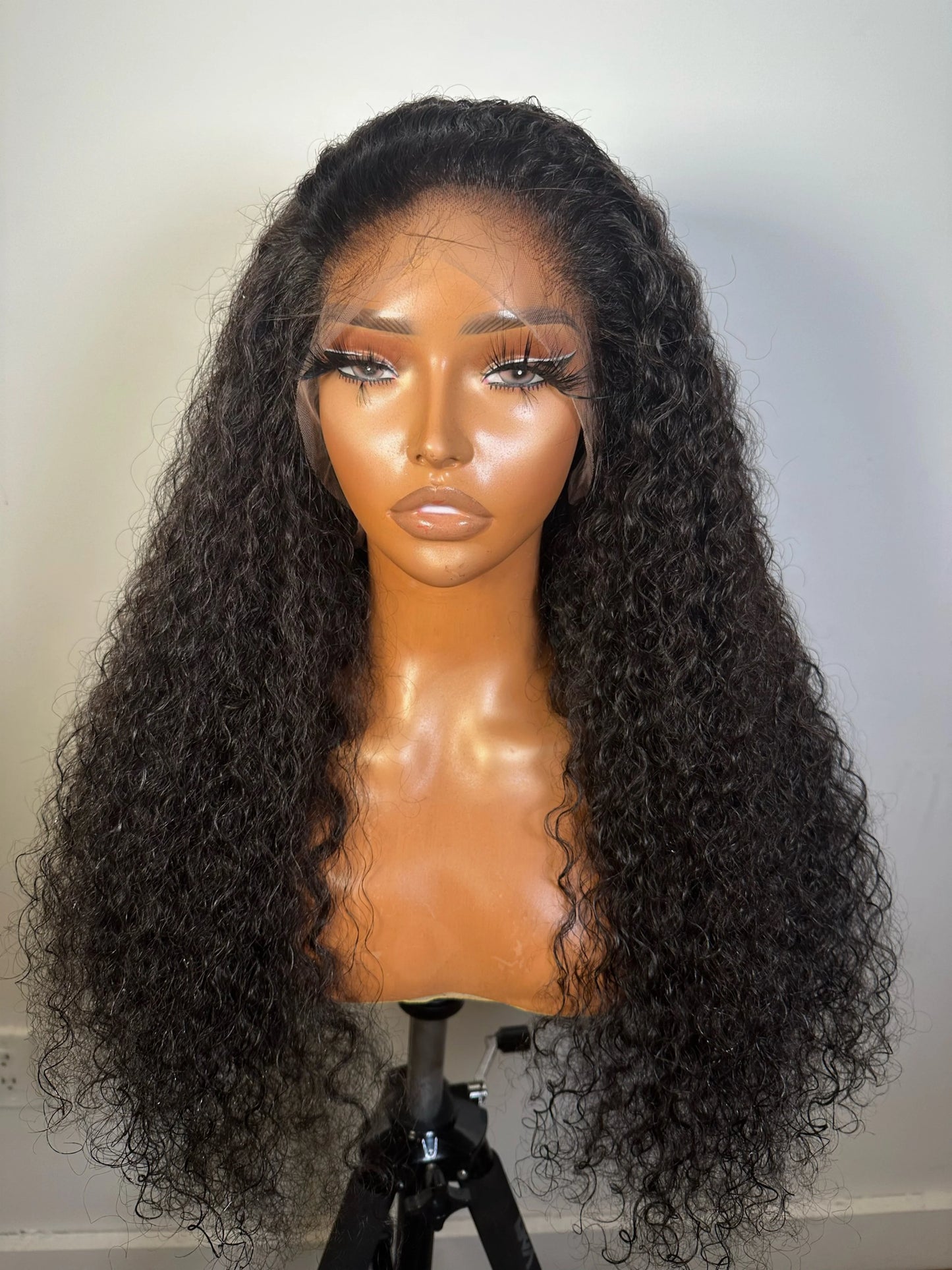 Raw Burmese Curly HDLace Frontal Wig