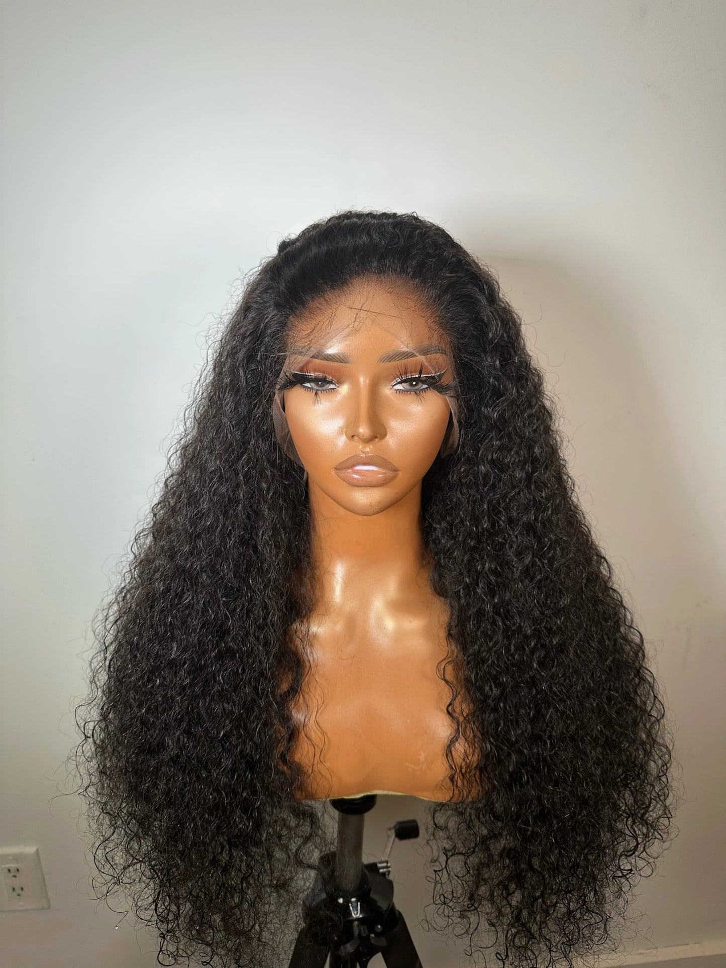 Raw Burmese Curly HDLace Frontal Wig